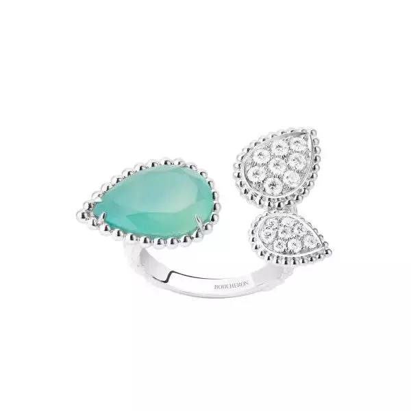 「ブシュロンから新しい宝石「アクアプレーズ」を組み合わせたセルパンボエムの新作7点を発売」の画像