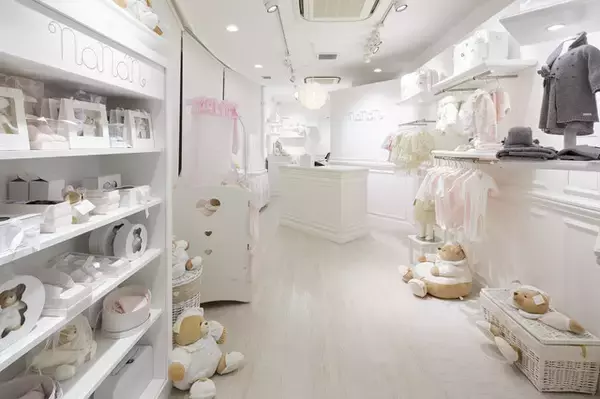 ベビーブランドnananが銀座に日本初出店、ベビールームをトータルコーディネート