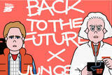 「映画「バック・トゥ・ザ・フューチャー」公開35周年! アーティストJUN OSONとのコラボ作品を三越伊勢丹オンラインストアで販売」の画像1