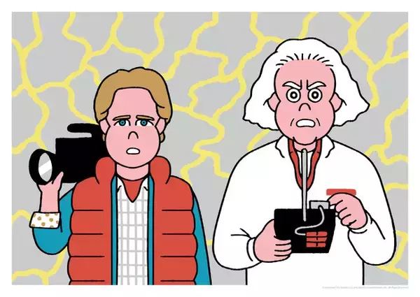 「映画「バック・トゥ・ザ・フューチャー」公開35周年! アーティストJUN OSONとのコラボ作品を三越伊勢丹オンラインストアで販売」の画像