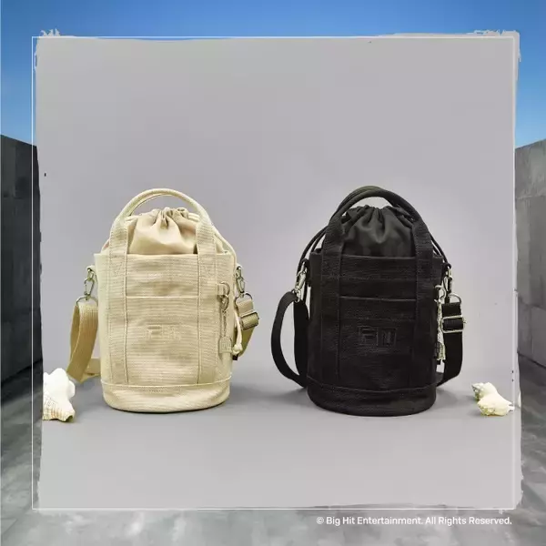 「BTSとフィラのコラボコレクション「Now ON」が登場! FロゴとBTS公式ロゴを組み合わせたコラボロゴ」の画像