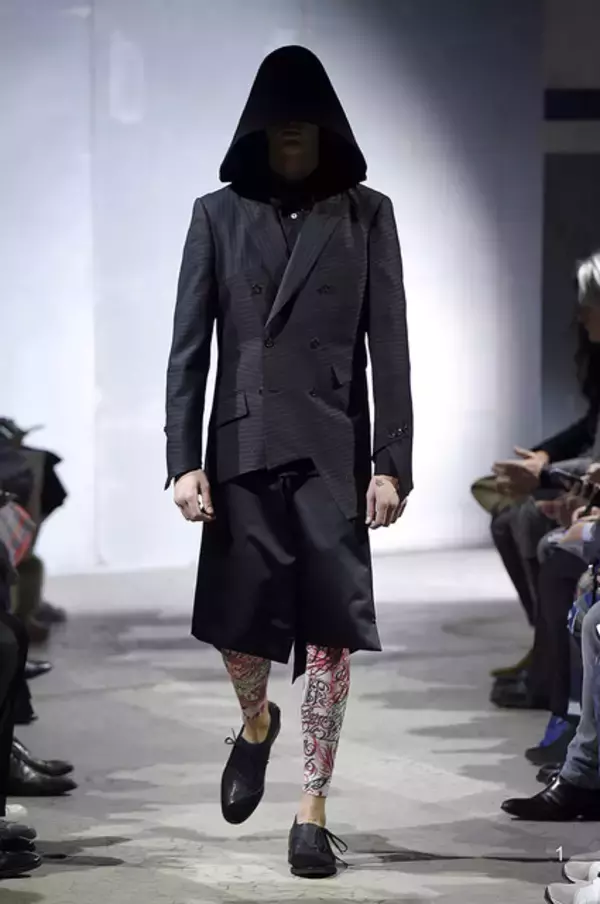 螺旋で行うコムデギャルソン・オムプリュスの儀式【2015-16秋冬メンズ】