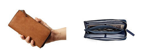 土屋鞄製造所からヴィンテージ調のイタリアンレザーを採用した夏らしいカラーの財布が登場