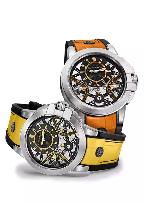 「ハリー・ウィンストン 2021年夏の新作ウォッチ、フレッシュなビタミンカラーで彩られたコレクション」の画像