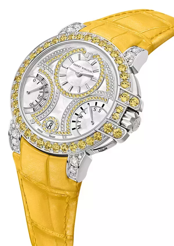 「ハリー・ウィンストン 2021年夏の新作ウォッチ、フレッシュなビタミンカラーで彩られたコレクション」の画像