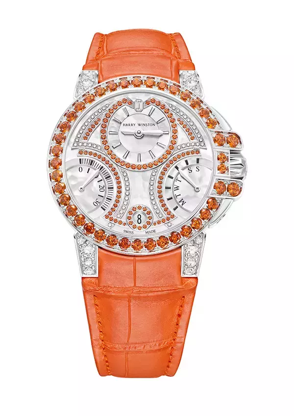 「ハリー・ウィンストン 2021年夏の新作ウォッチ、フレッシュなビタミンカラーで彩られたコレクション」の画像