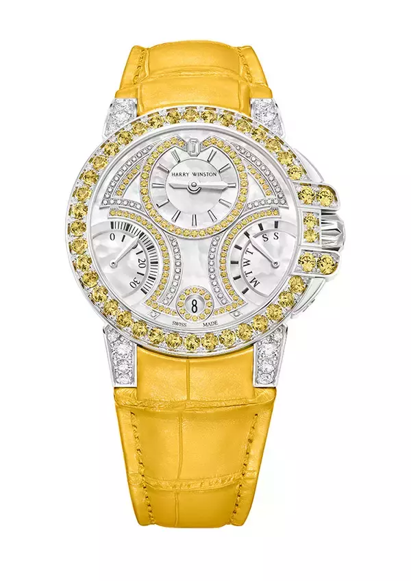 「ハリー・ウィンストン 2021年夏の新作ウォッチ、フレッシュなビタミンカラーで彩られたコレクション」の画像