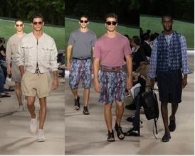 【ルック】ジョルジオ アルマーニが約1年4か月ぶりに観客の前でコレクションを開催。2022春夏のテーマは「原点への回帰」