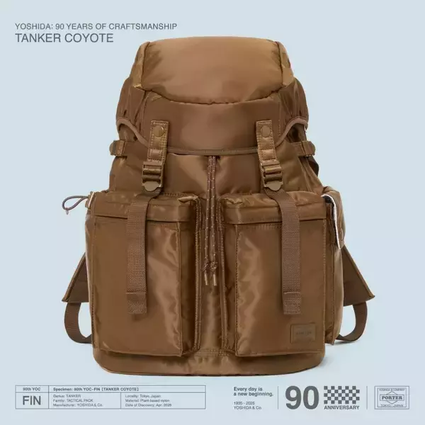 PORTER「TANKER」の現在地──吉田カバン90周年の終着点「TANKER COYOTE」が示すもの