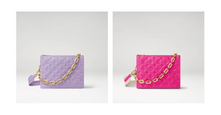 クッションからインスパイアされたルイ・ヴィトンのバッグ「クッサン」に新色が登場