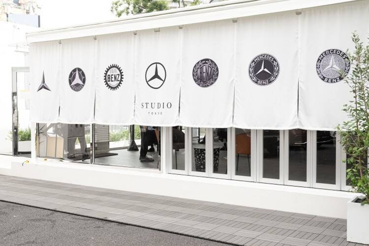 クルマの中のラグジュアリーを都市へ──Mercedes-Benz STUDIO TOKYOが描く新しいブランド体験