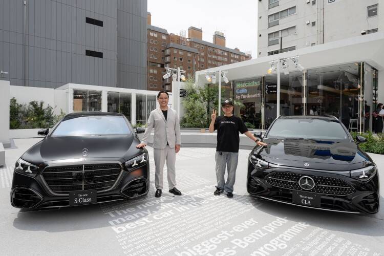 クルマの中のラグジュアリーを都市へ──Mercedes-Benz STUDIO TOKYOが描く新しいブランド体験
