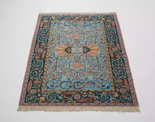 「銀座和光が時計塔90年記念の「ペルシャ絨毯」を販売。イランのソレマニエ・フィニィ工房が特別にデザイン・制作」の画像