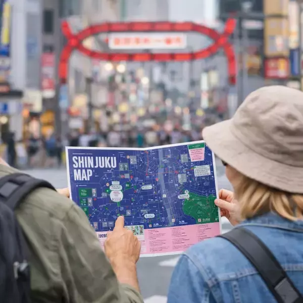FASHION HEADLINEが発行する「SHINJUKU MAP & CITY GUIDE」。新宿を編集したフリーペーパーを制作