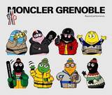「モンクレール グルノーブルからバーバパパとのコラボ LINEスタンプが登場」の画像1