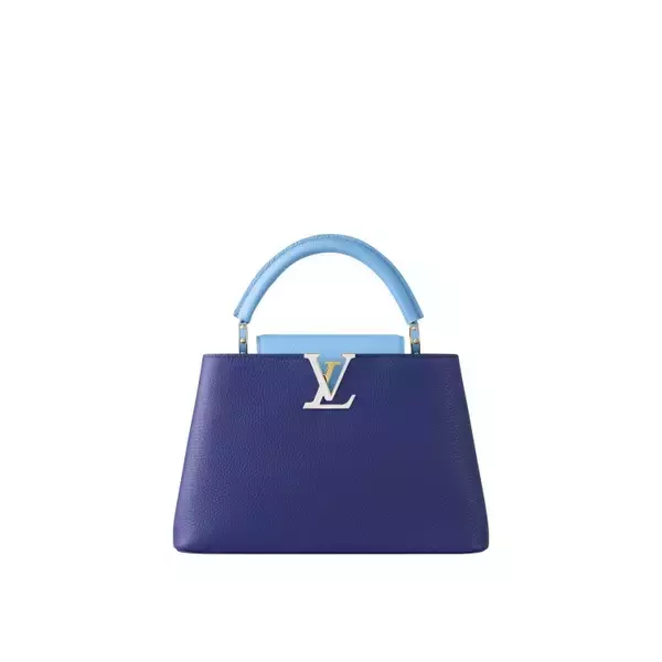 「ルイ・ヴィトンのアイコンバッグ「カプシーヌ」に繊細なツイードや鮮やかなカラーブロックの新作が登場」の画像