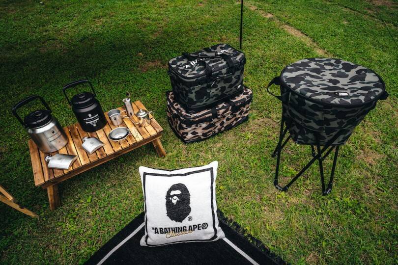 「A CAMPING APE」がBAPE STOREに登場! BAPE CAMOのアレンジでストリート感溢れるテイストに