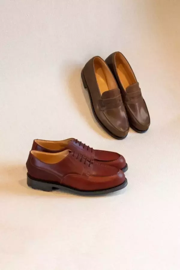 「伊勢丹新宿店メンズ館で「J.M. ウエストン」のポップアップを開催。新作キャンバススニーカーが世界先行販売」の画像