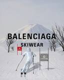 「バレンシアガが初のスキーウエアコレクションを記念したスキーゲームを発表」の画像1