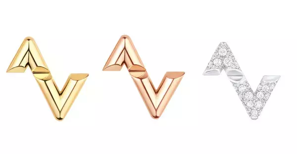 「ルイ・ヴィトンのファインジュエリー『LV ヴォルト』に新作が登場。「L」と「V」のイニシャルをグラフィカルに表現」の画像
