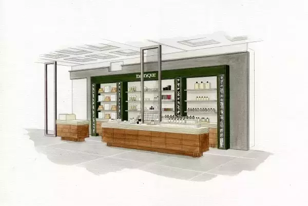 「Diptyqueが銀座三越に新ブティックをオープン。17㎡に凝縮された“香りの建築”という体験」の画像