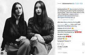 キコ・コスタディノフが初のウィメンズ発表、双子の姉妹がデザイン