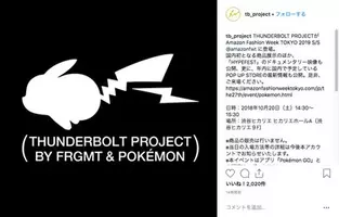 藤原ヒロシ ポケモン Thunderbolt Project が再始動 世界初 ピカチュウマスコット発売 19年4月1日 エキサイトニュース