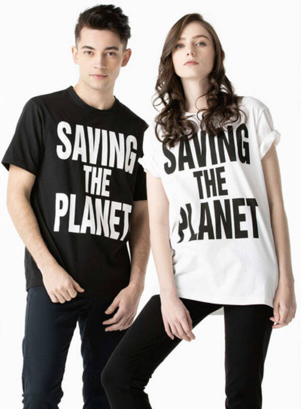 イオンと キャサリン ハムネット が環境配慮プロジェクト始動 売上の一部を寄付するtシャツも 年3月25日 エキサイトニュース