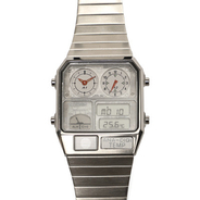 ビームスがシチズンに別注、80年代に人気を博した時計「アナデジ」のスケルトン仕様を発売
