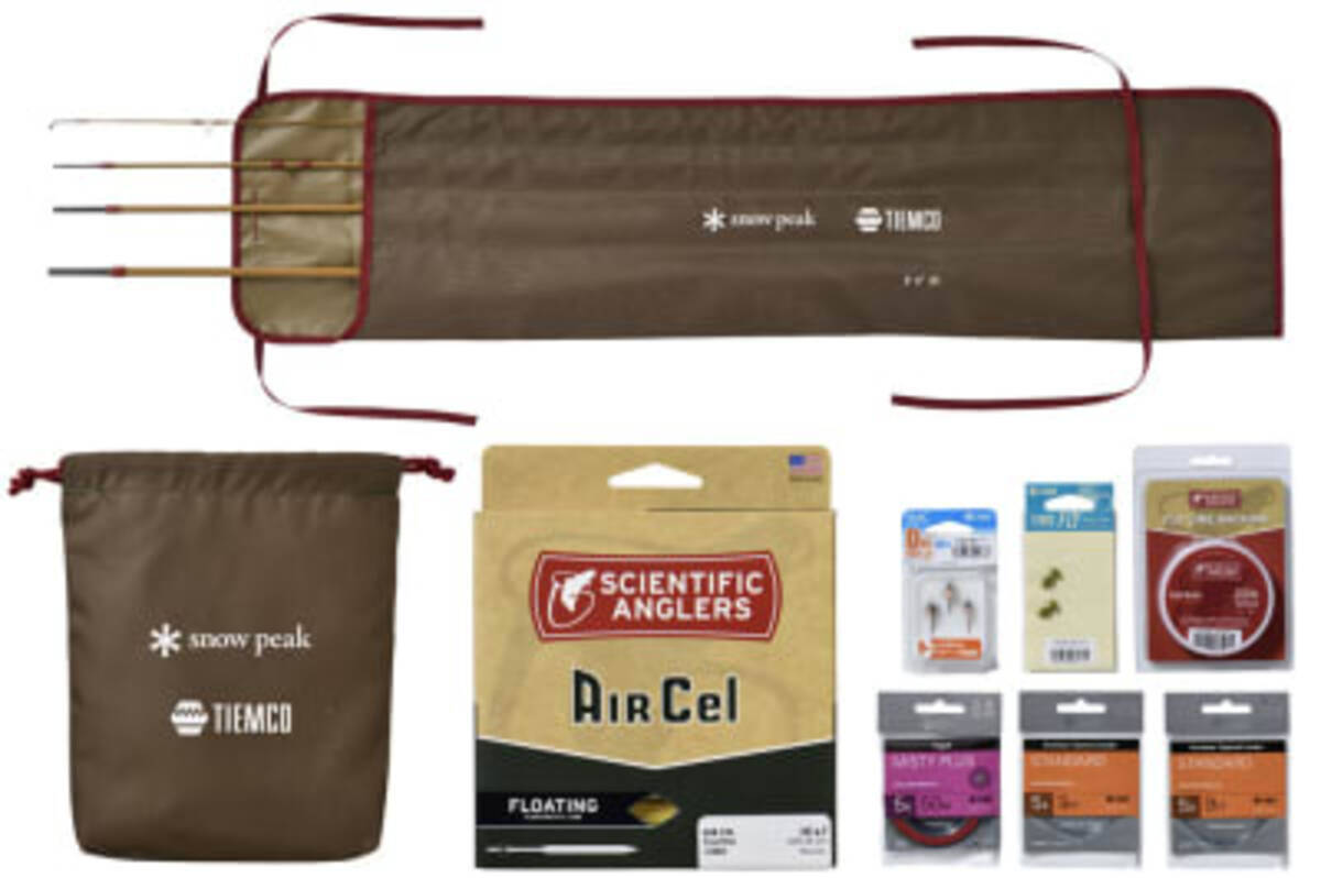スノーピーク ティムコ第1弾 初心者向け釣り具セットやtシャツを発売 年7月1日 エキサイトニュース