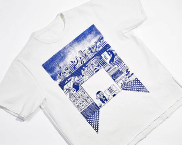 東京デザインスタジオ ニューバランス イラストレーターの秋山貴世とのコラボtシャツ発売 ブランド初のソックスも 年7月10日 エキサイトニュース