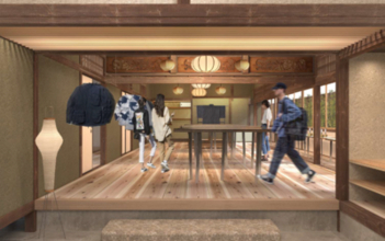 「スノーピーク」が京都・嵐山の古民家をリノベーションした体験型施設を開業、カフェや着物専門店のポップアップを併設