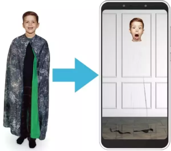 「ハリー・ポッター」に登場する魔法のマントが発売、スマホで撮影すると着用者が透明に