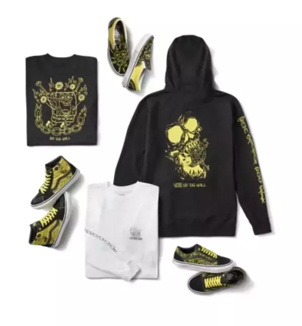 VANSが「スポンジ・ボブ」デザインのウェアとシューズを発売