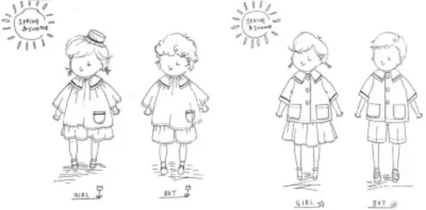ナノ・ユニバースが園児制服プロジェクトを始動、着脱の練習ができるデザインに