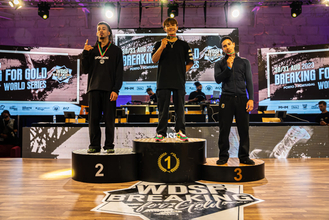 『WDSF Breaking for Gold World Series in Portugal』SHIGEKIXが金メダルを獲得！