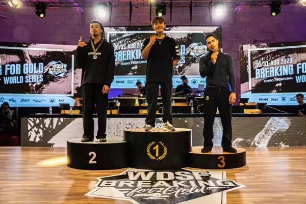 『WDSF Breaking for Gold World Series in Portugal』SHIGEKIXが金メダルを獲得！