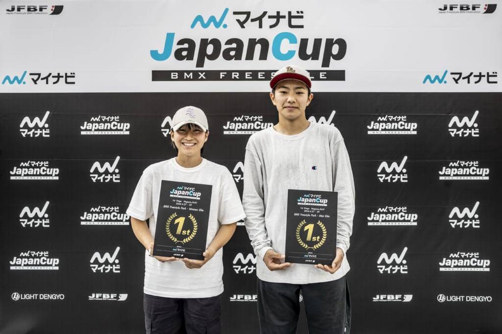 2024年国内シーズン初戦は小澤楓・美晴兄妹がダブルで勝ち取る「マイナビ Japan Cup 名古屋大会」BMXフリースタイル・パーク種目