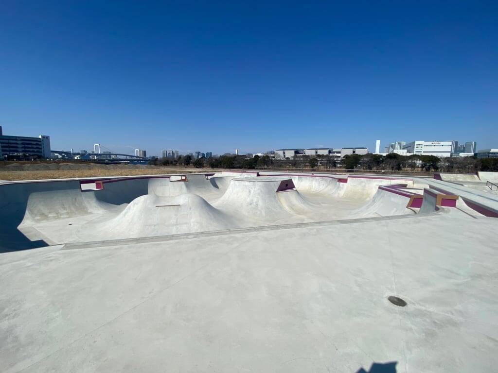 東京2020大会のスケートボード競技会場（ストリート・パーク）が一般開放される？