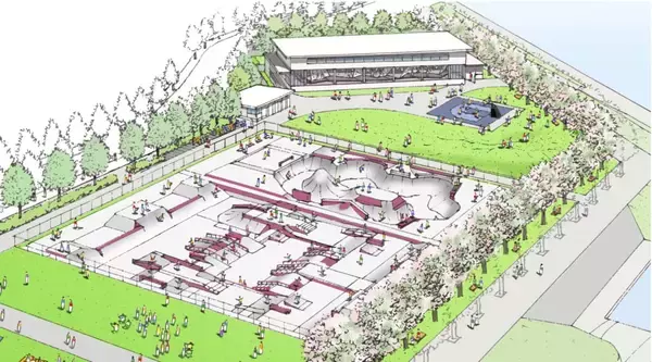 「東京2020大会のスケートボード競技会場（ストリート・パーク）が一般開放される？」の画像