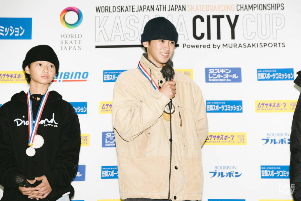 まさかの展開！日本最高峰の大会「Kasama City Cup」注目のストリート種目 男子は佐々木来夢が優勝