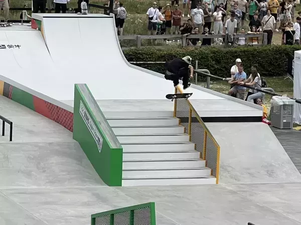 「最後の最後まで混戦だった日本代表争いは「1つのトリック」が明暗を分けた。「オリンピック予選シリーズ(OQS)」ブダペスト大会 男子スケートボードストリート種目」の画像