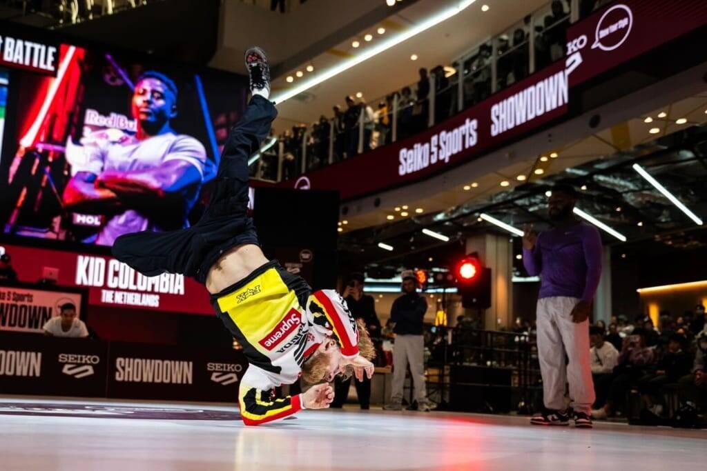 新たなコンセプトのバトルに世界トップレベルのBBOYが挑戦！「Seiko 5 Sports Showdown」