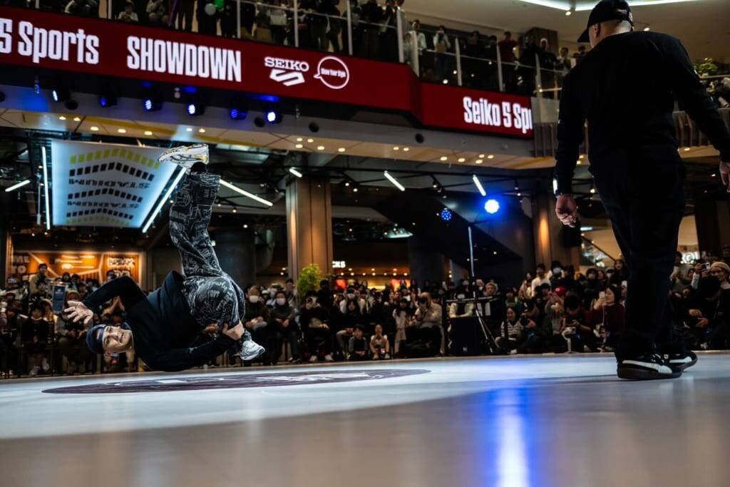 新たなコンセプトのバトルに世界トップレベルのBBOYが挑戦！「Seiko 5 Sports Showdown」