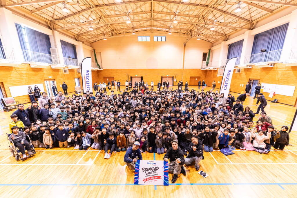 子どもたちの身近なヒーローとして、夢や目標へ挑戦する背中を後押ししたい「MIZUHO BLUE DREAM BREAKING LIMITS Workshop Tour 2025」イベントレポート