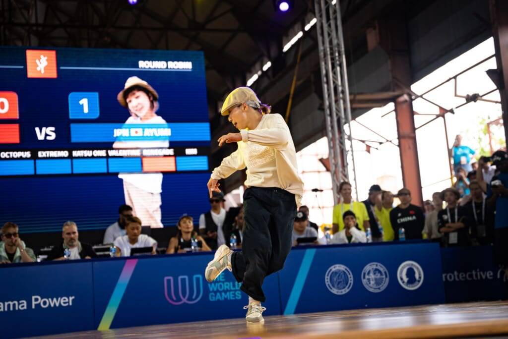 アメリカで開催されたワールドゲームズ2022 ブレイキン種目でAMIが金メダル獲得！  AYUMI、Shigekixは銅メダル