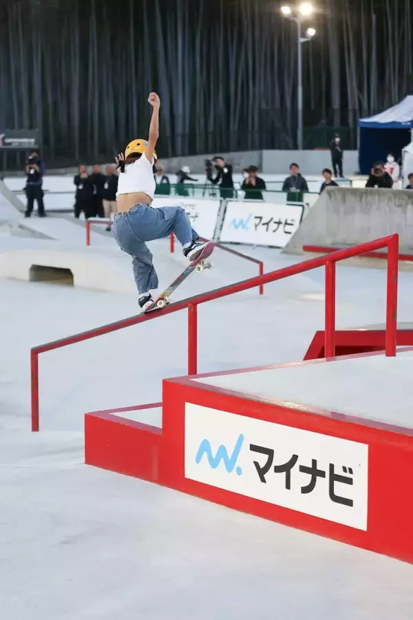 「思い出の地、松阪で悲願の初優勝というドラマが！「第3回マイナビスケートボード日本OPEN supported by Murasaki Sports」ストリート女子決勝」の画像