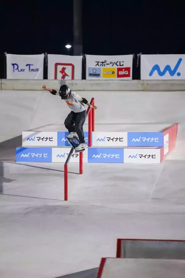 「思い出の地、松阪で悲願の初優勝というドラマが！「第3回マイナビスケートボード日本OPEN supported by Murasaki Sports」ストリート女子決勝」の画像