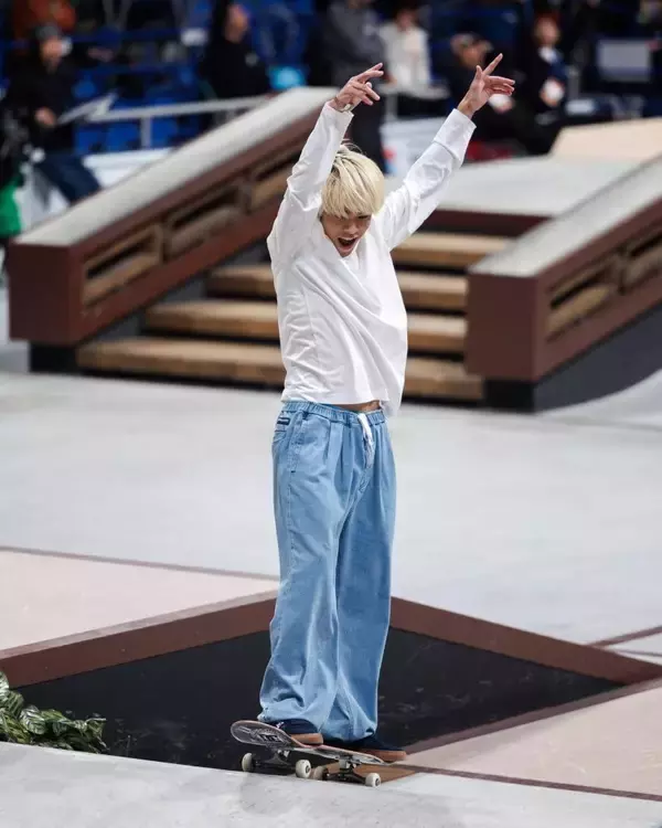 「この大会だけしか見ていなかった。白井空良が悲願の世界選手権初タイトル「ワールドスケートボードストリート世界選手権2023東京」男子決勝」の画像