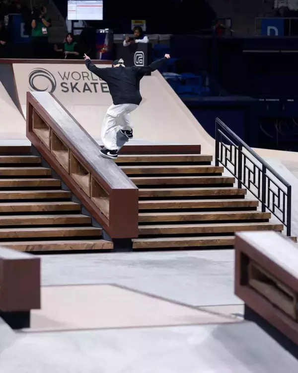 「この大会だけしか見ていなかった。白井空良が悲願の世界選手権初タイトル「ワールドスケートボードストリート世界選手権2023東京」男子決勝」の画像